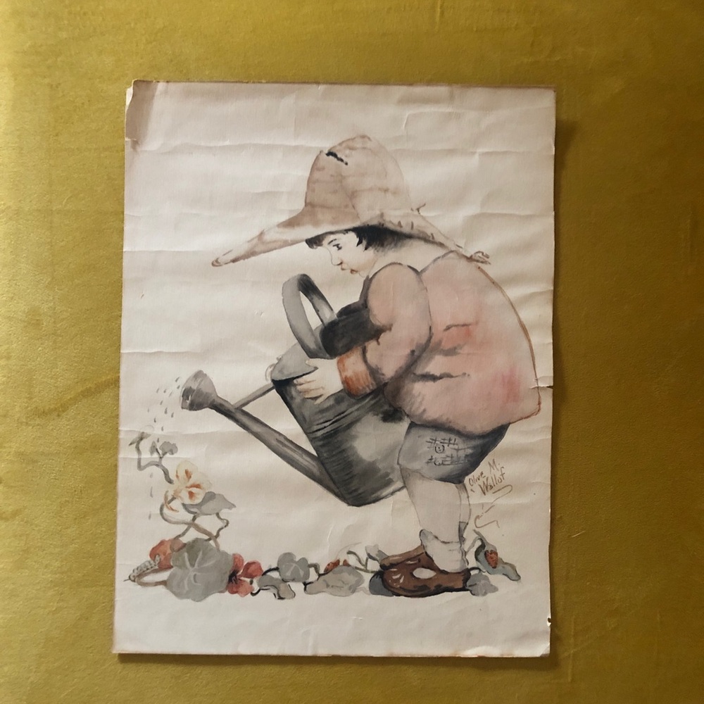 Vintage Watercolour Illustration